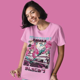 Nome do produtoCamiseta Unissex Demon Slayer - Mitsuri Kanroji