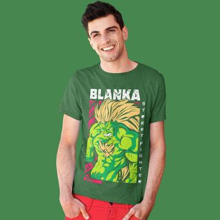 Nome do produtoCamiseta Unissex Street Fighter - Blanka