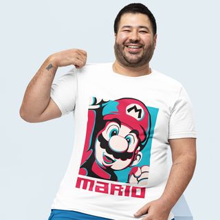 Nome do produtoCamiseta Unissex Mario - Artística