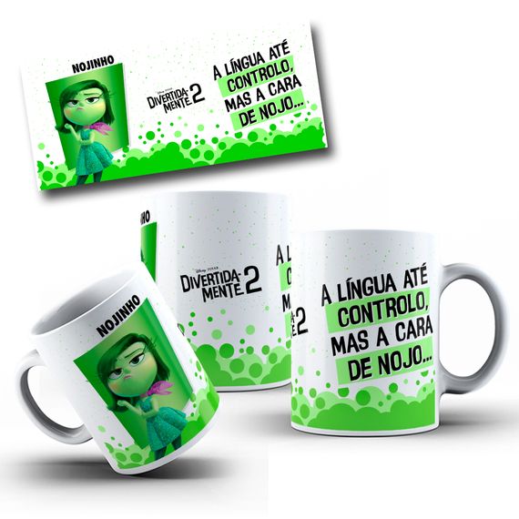 Caneca Divertidamente - Nojinho