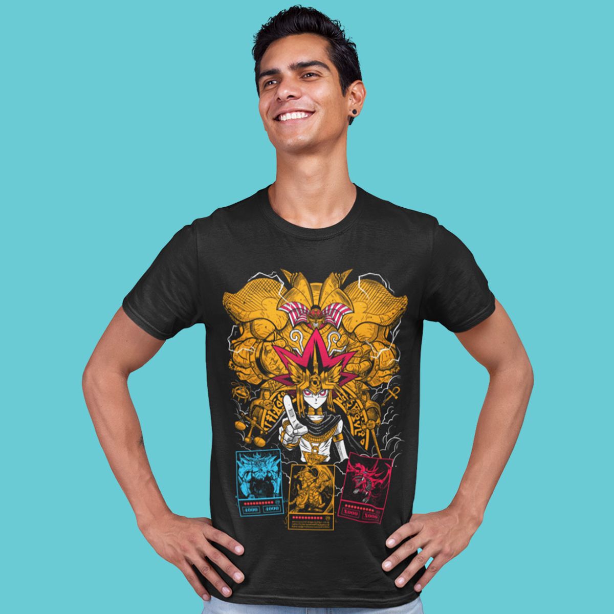 Nome do produto: Camiseta Unissex Yu-Gi-Oh!