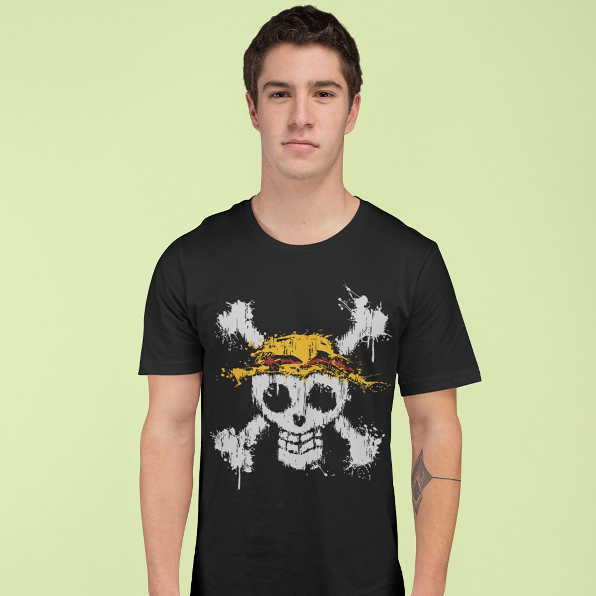 Nome do produto: Camiseta Unissex One Piece - Logo