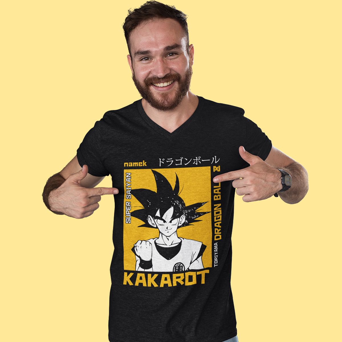 Nome do produto: Camiseta Unissex Dragon Ball - Kakarot