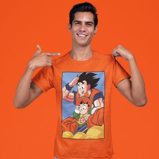 Nome do produtoCamiseta Unissex - Dragon Ball, Goku e Gohan