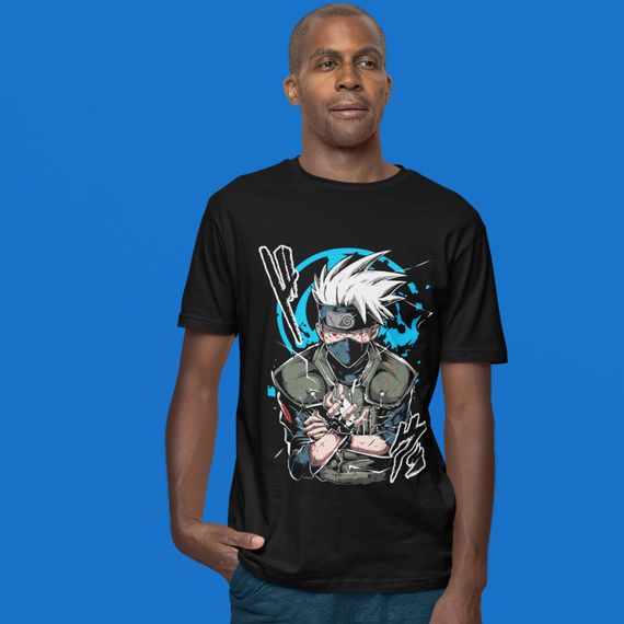 Camiseta Unissex Naruto - Kakashi