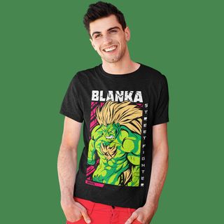 Nome do produtoCamiseta Unissex Street Fighter - Blanka