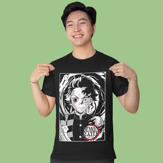 Nome do produtoCamiseta Unissex Demon Slayer - Tanjiro/Oni