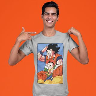 Nome do produtoCamiseta Unissex - Dragon Ball, Goku e Gohan