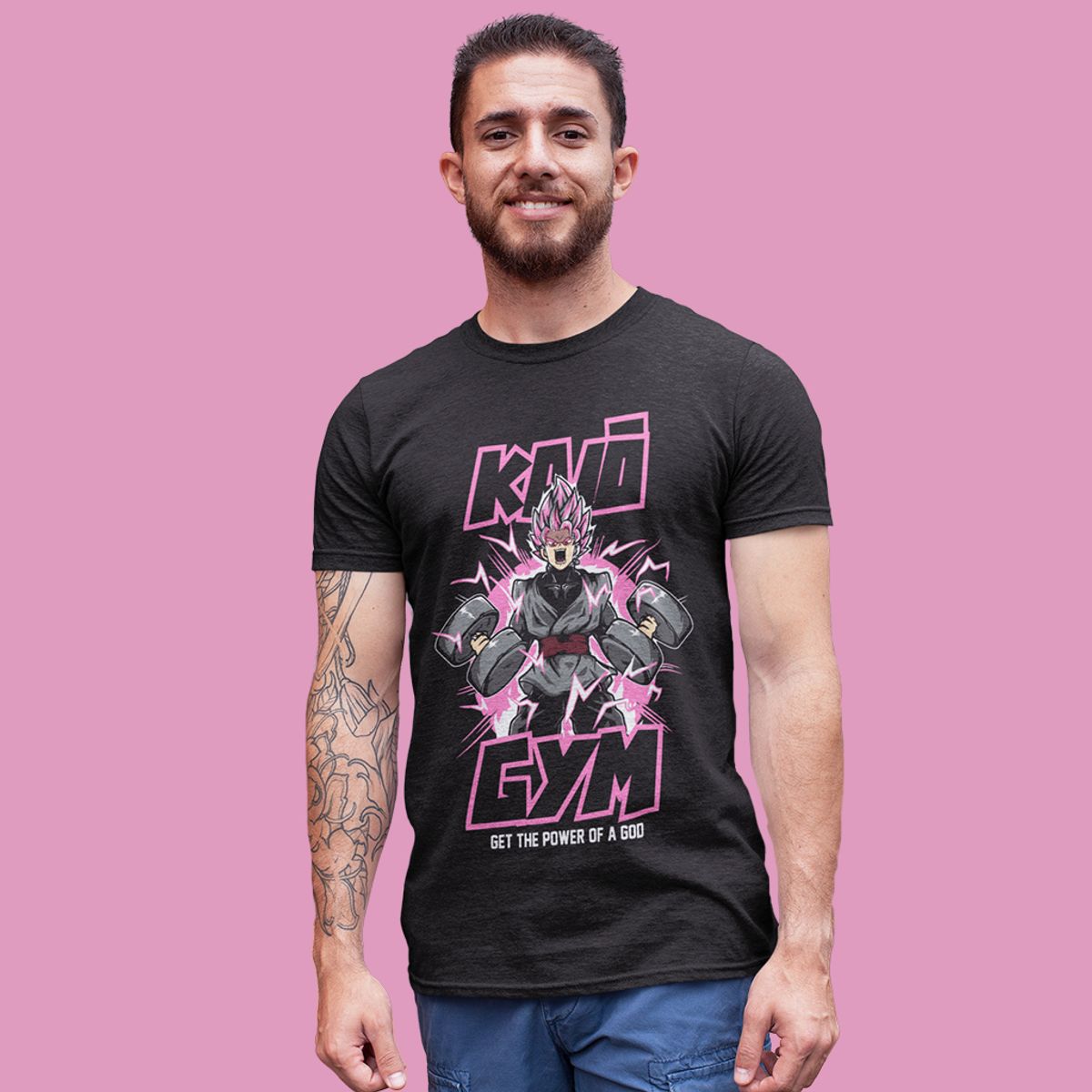 Nome do produto: Camiseta Unissex Kaio GYM - Goku Black