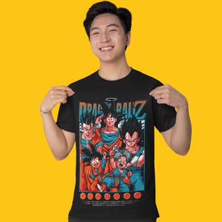 Nome do produtoCamiseta Unissex Dragon Ball - Saga Buu