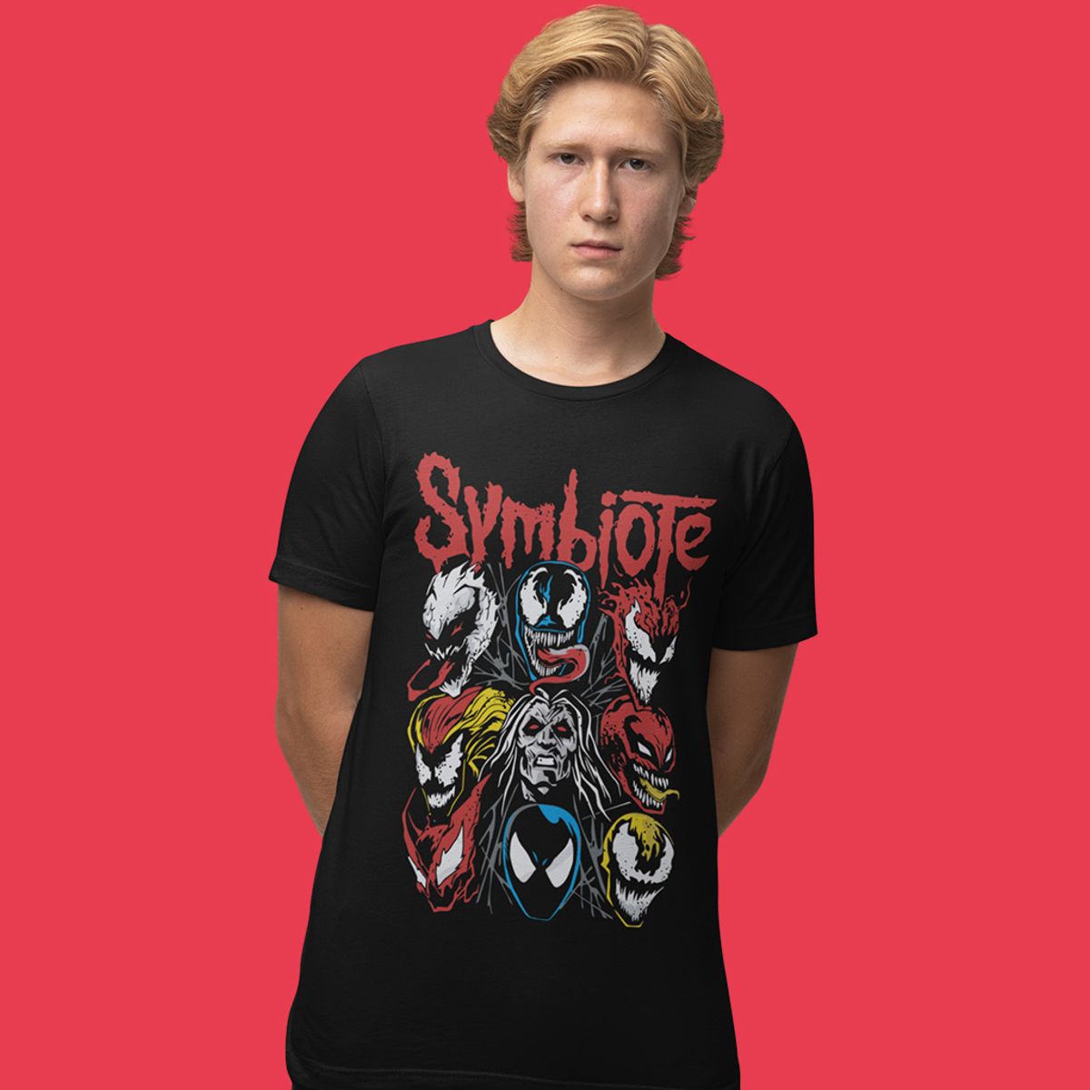 Nome do produto: Camiseta Unissex - Symbiote