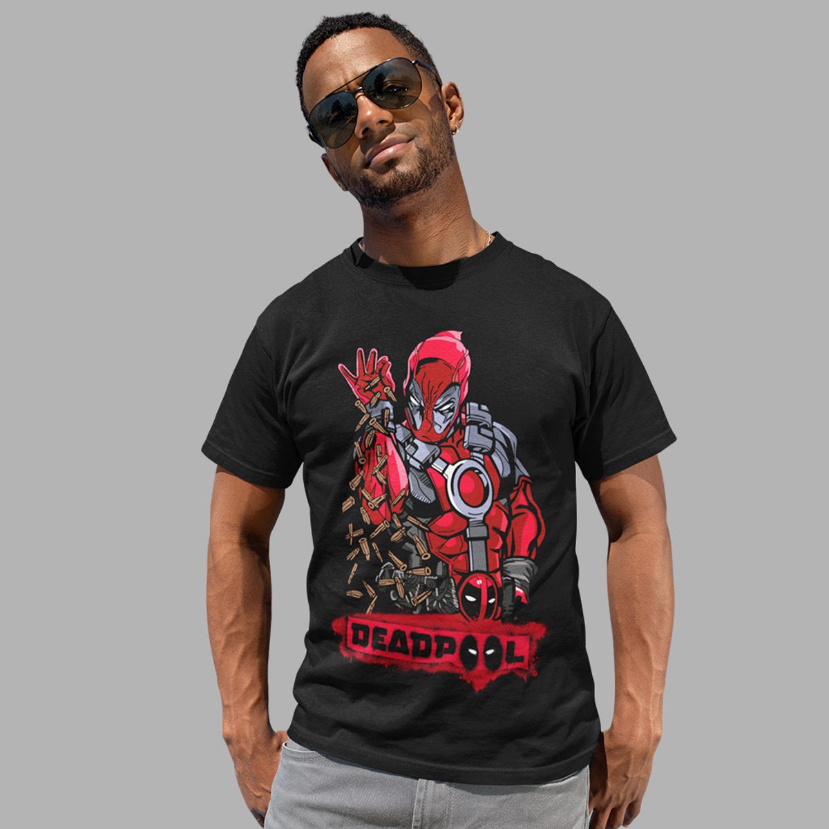 Nome do produto: Camiseta Unissex Deadpool