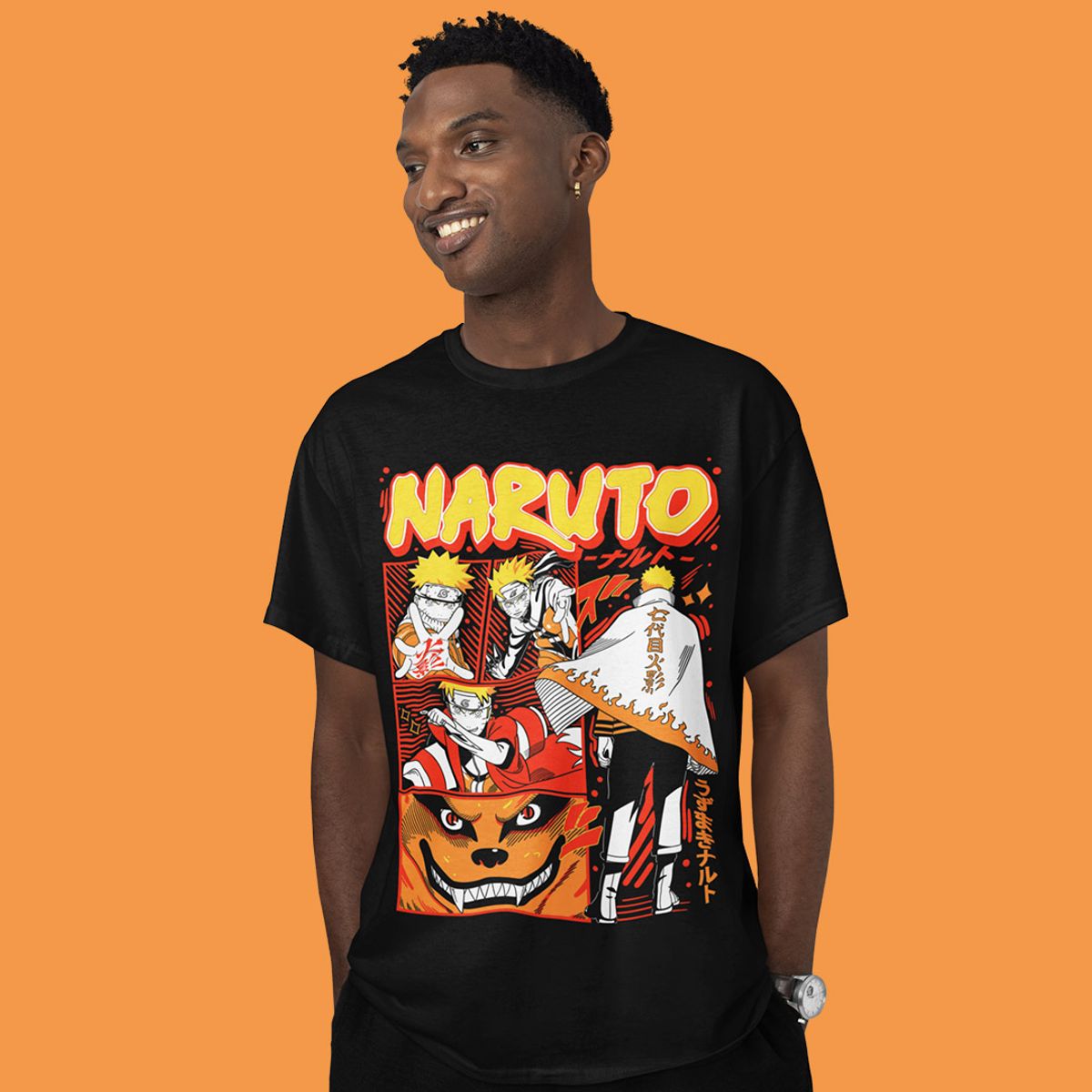 Nome do produto: Camiseta Unissex Naruto