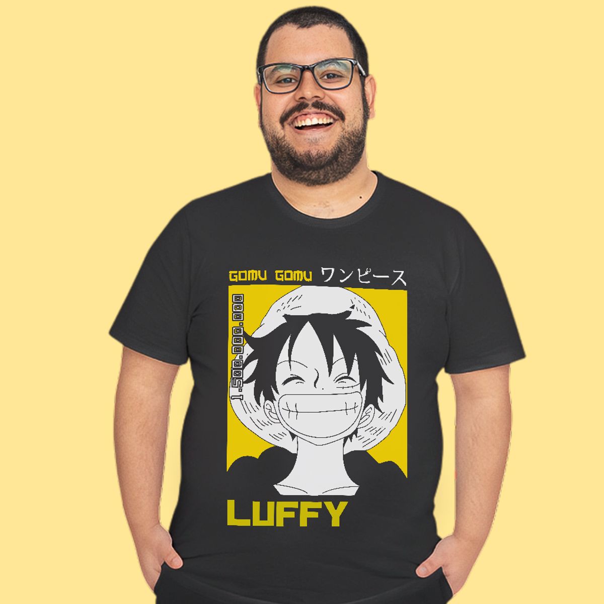 Nome do produto: Camiseta Unissex One Piece - Luffy