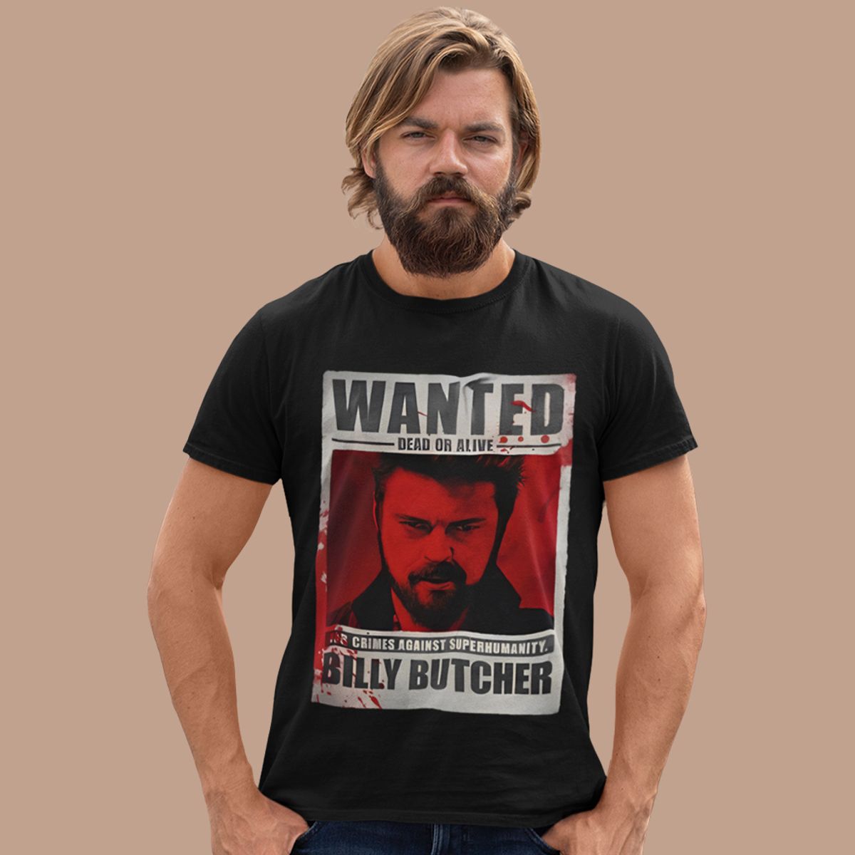 Nome do produto: Camiseta Unissex The Boys - Billy Butcher