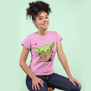 Nome do produtoCamiseta Feminina - Baby Yoda