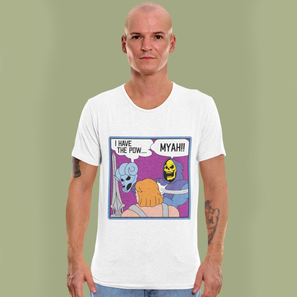 Nome do produto: Camiseta Unissex He-man - \'\'I Have the Pow...\'\'