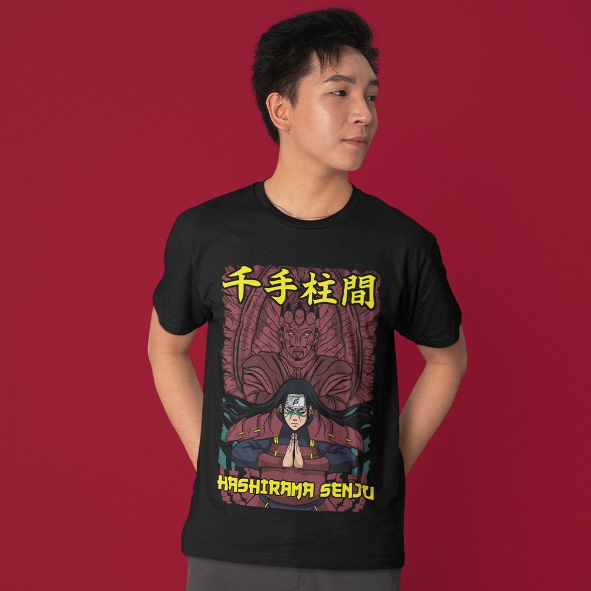 Nome do produto: Camiseta Unissex Naruto - Hashirama Senju