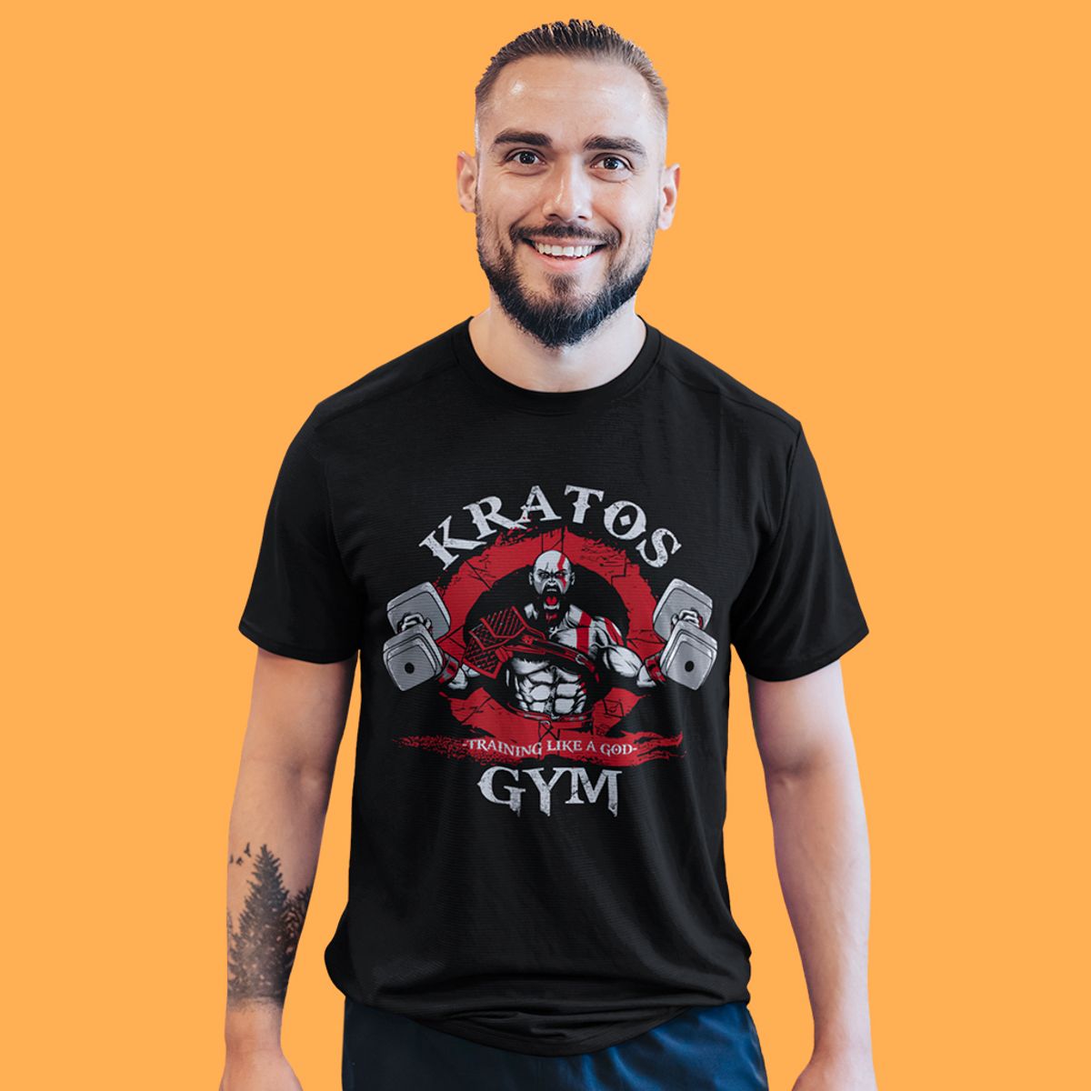 Nome do produto: Camiseta Unissex - Kratos GYM