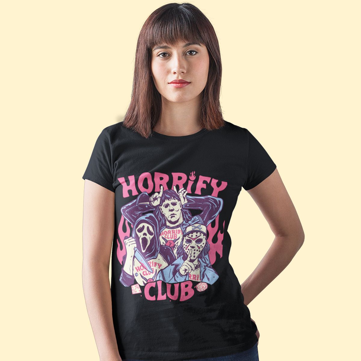 Nome do produto: Camiseta Unissex Stranger Things - Horrify Club