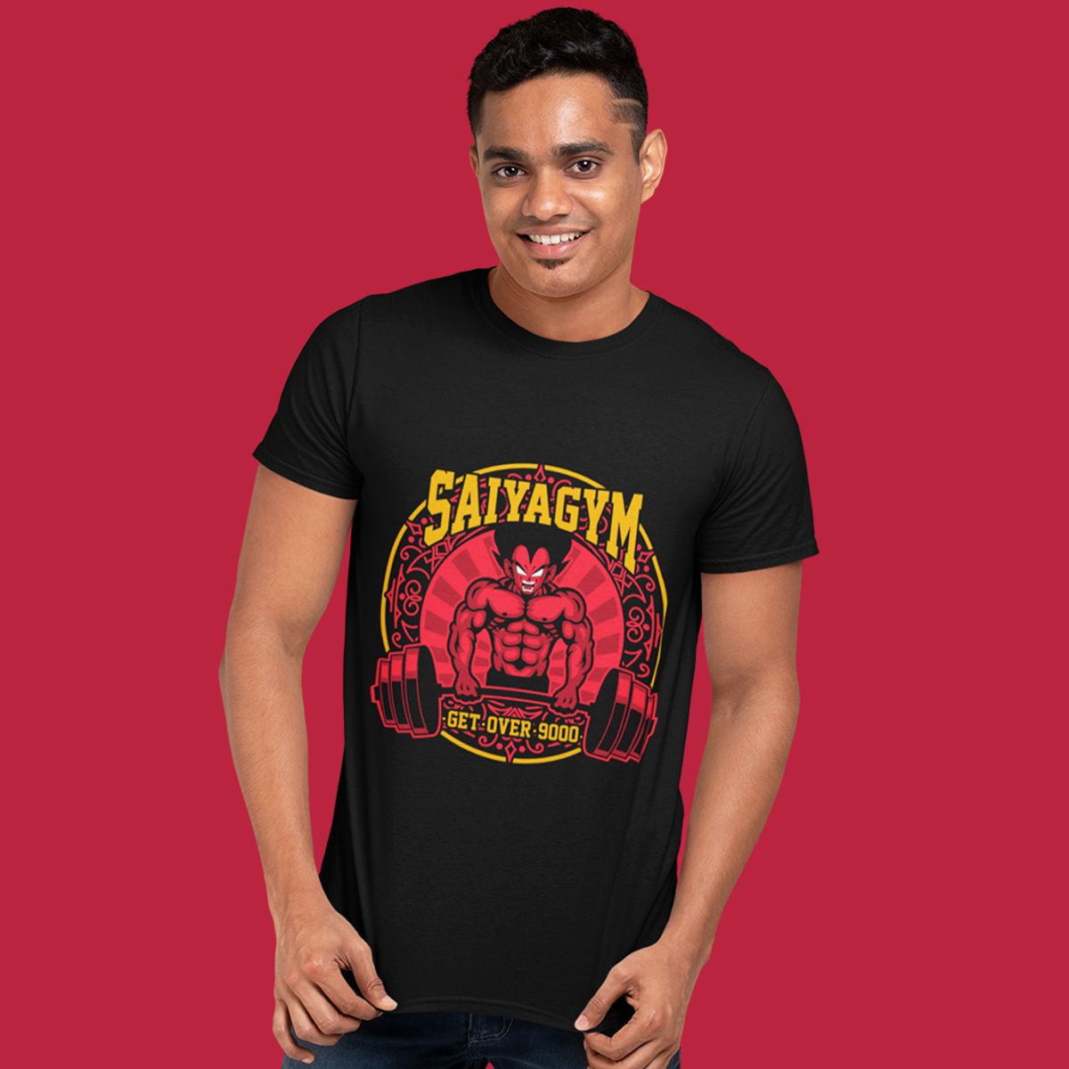 Nome do produto: Camiseta Unissex Saiya GYM