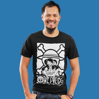 Camiseta Unissex One Piece - Luffy