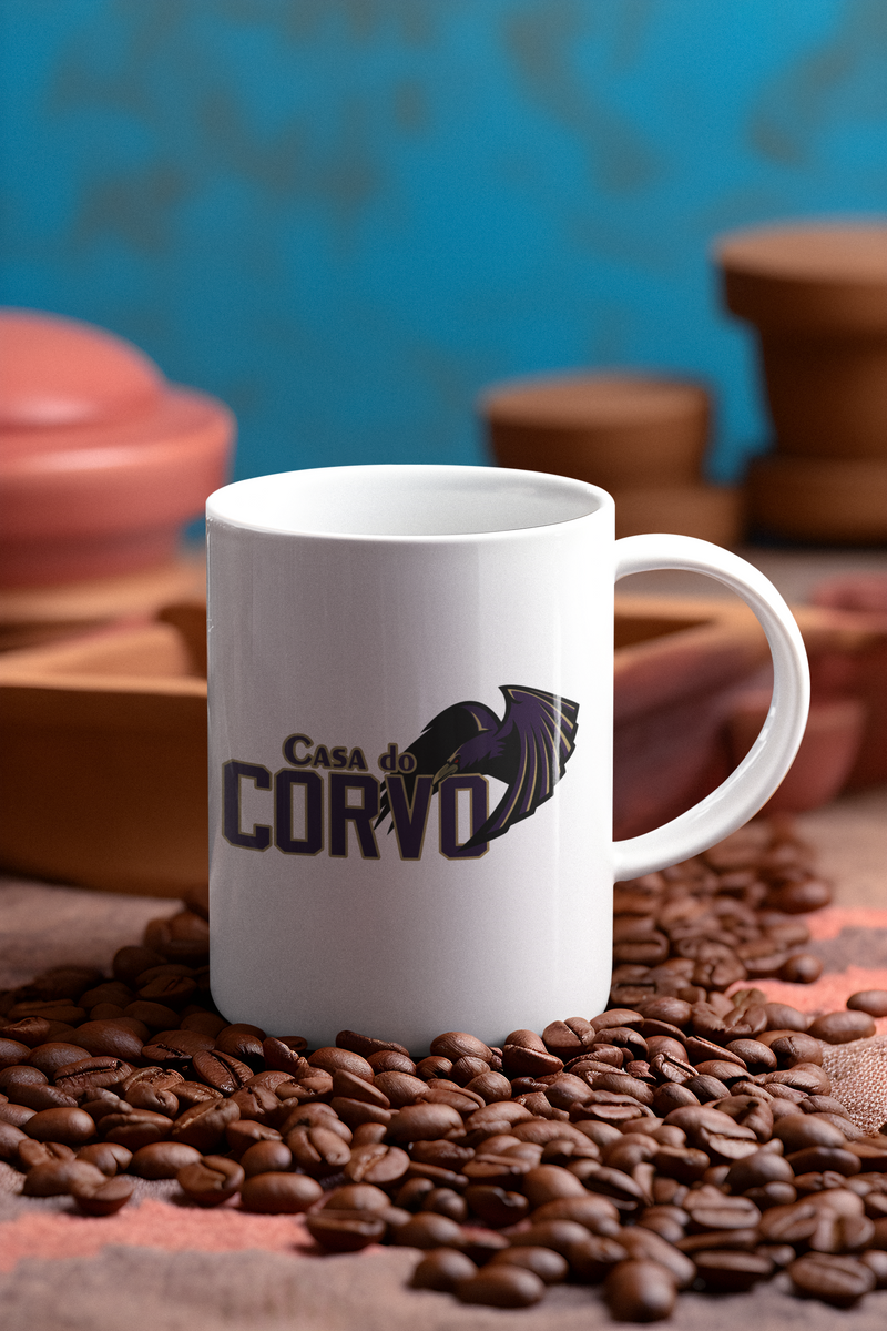 Nome do produto: Caneca Casa do Corvo