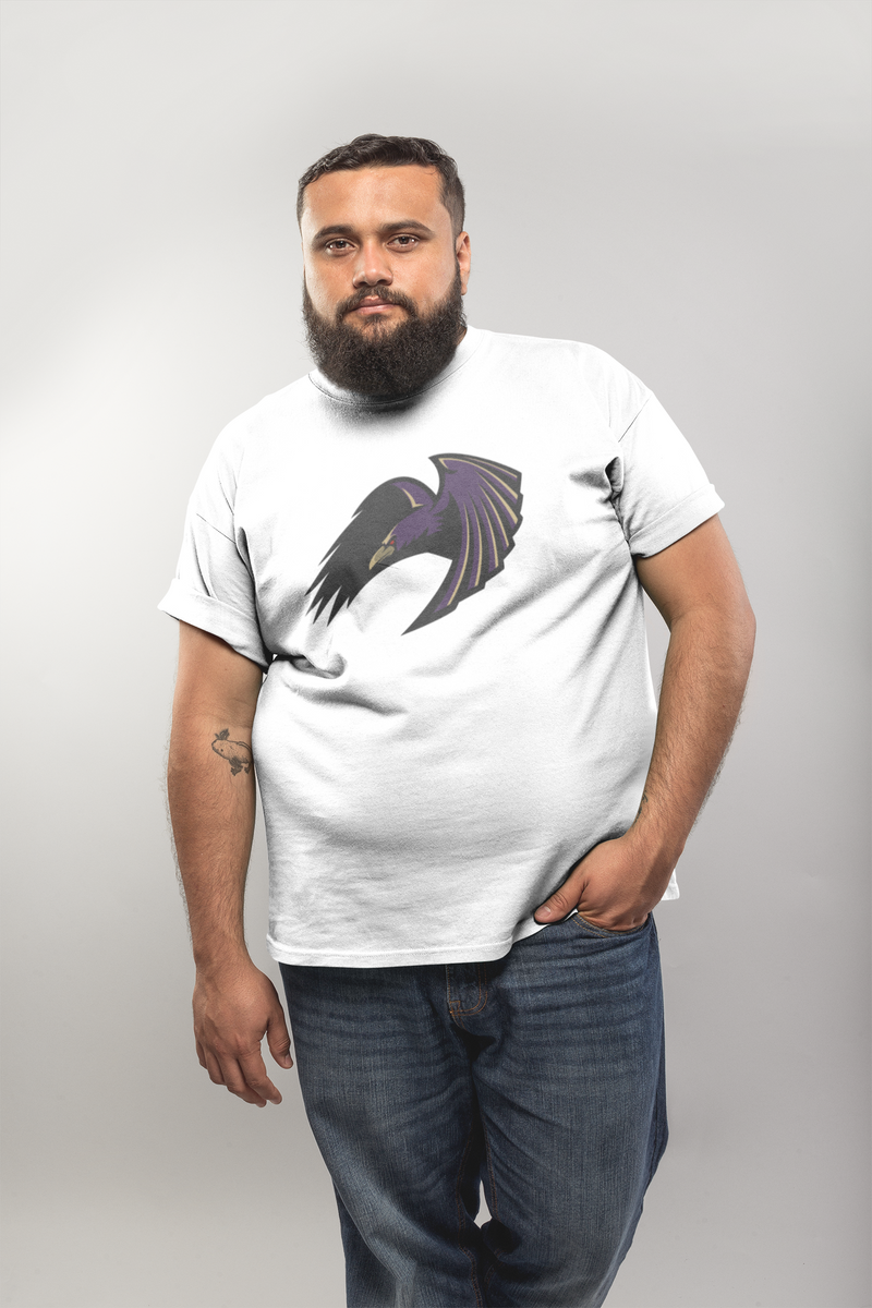 Nome do produto: Camiseta Plus Size Casa do Corvo