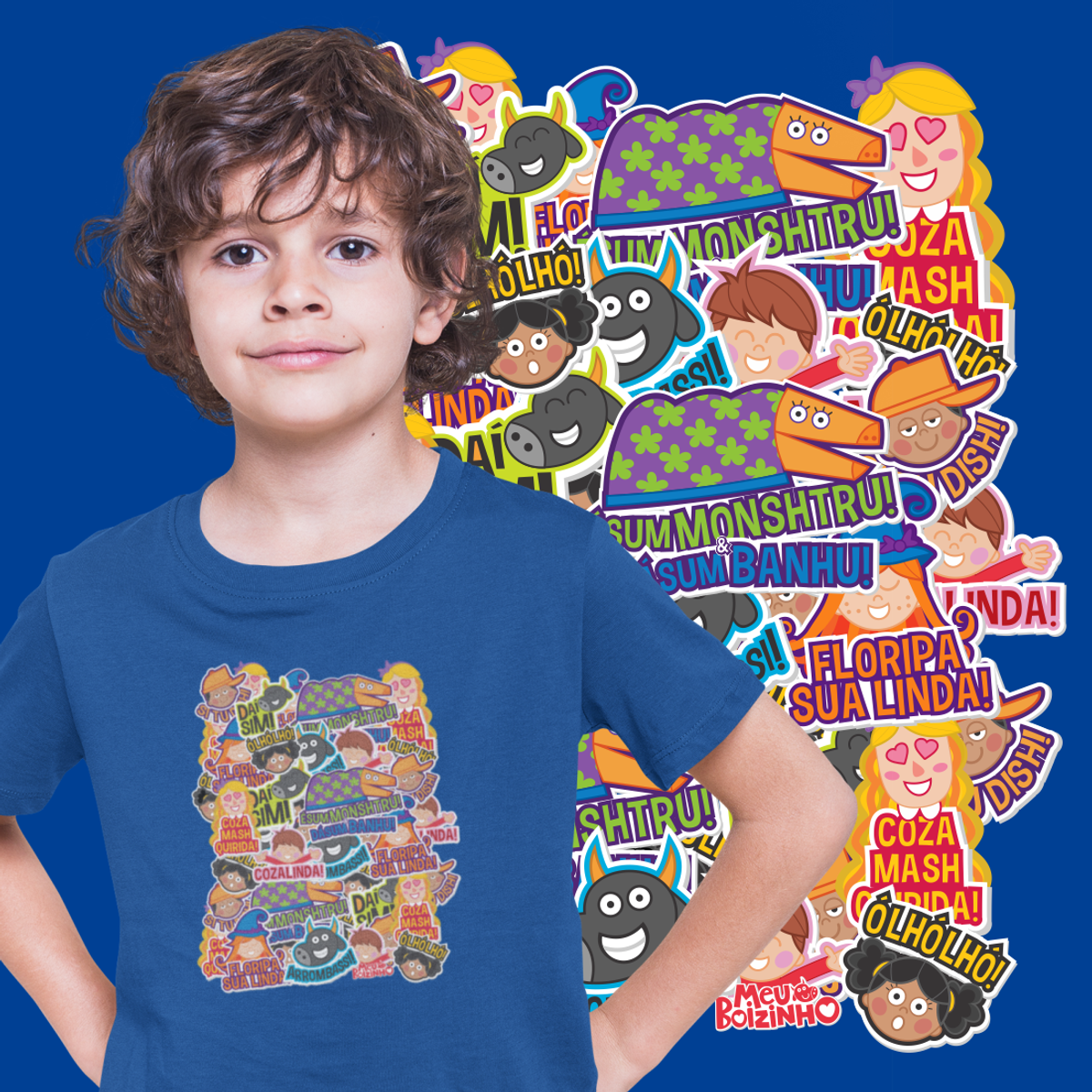 Nome do produto: Camiseta Infantil II Expressões