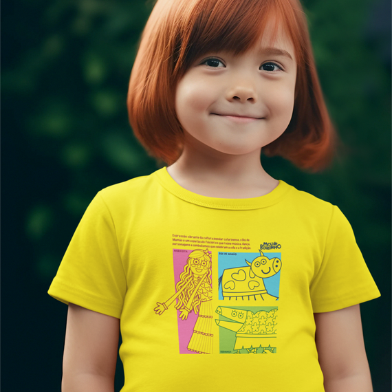 Camiseta Infantil I Boi de Mamão