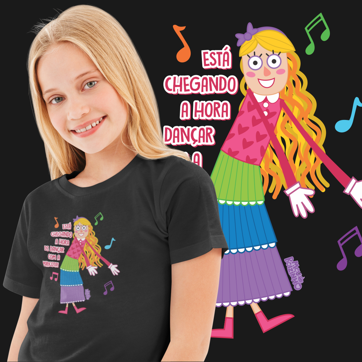 Nome do produto: Camiseta Infantil II Maricota