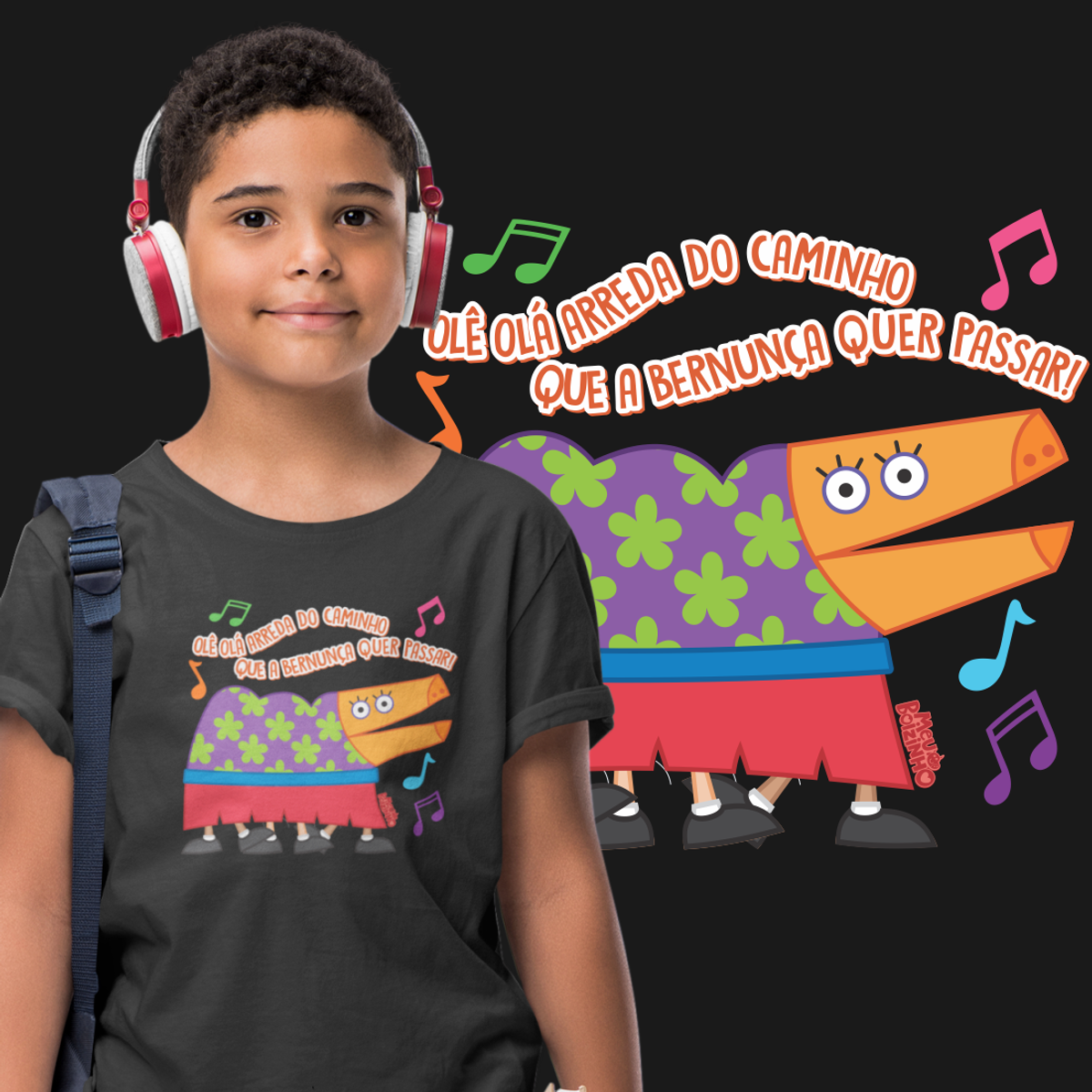 Nome do produto: Camiseta Infantil II Bernunça