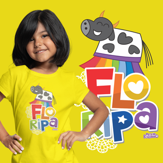 Camiseta Infantil I Floripa Meu Boizinho