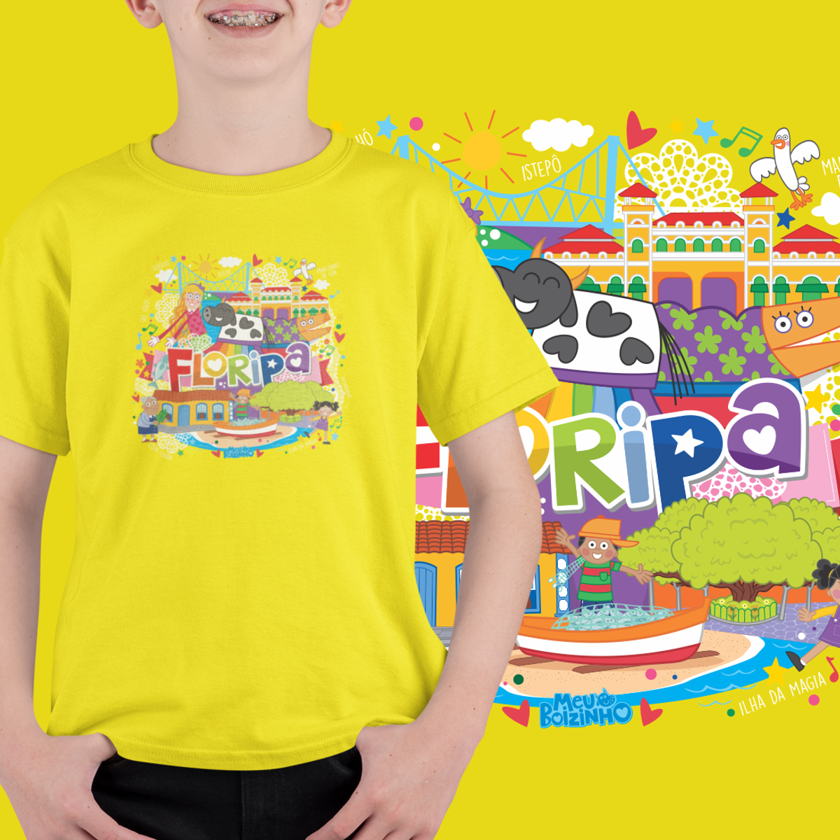 Nome do produto: Camiseta Infantil II Floripa