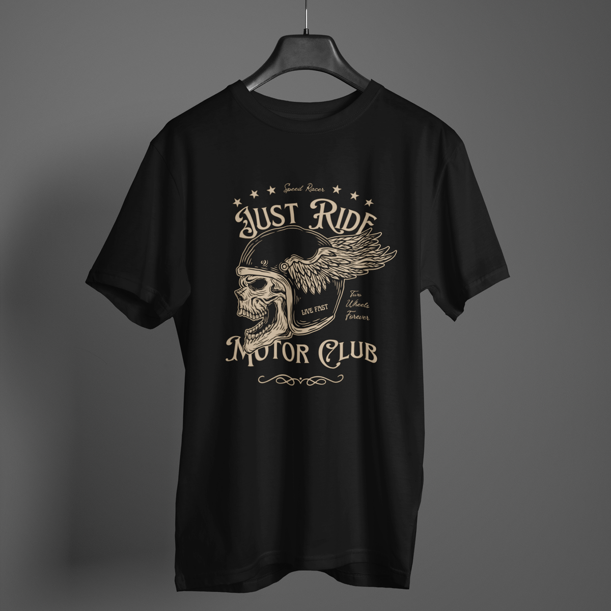 Nome do produto: Camiseta Just Ride Motor Club