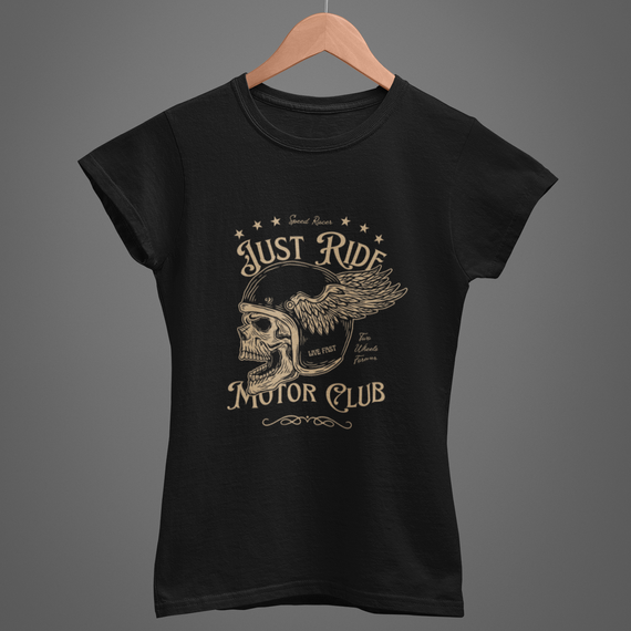 Camiseta Baby Long Just Ride Motor Club