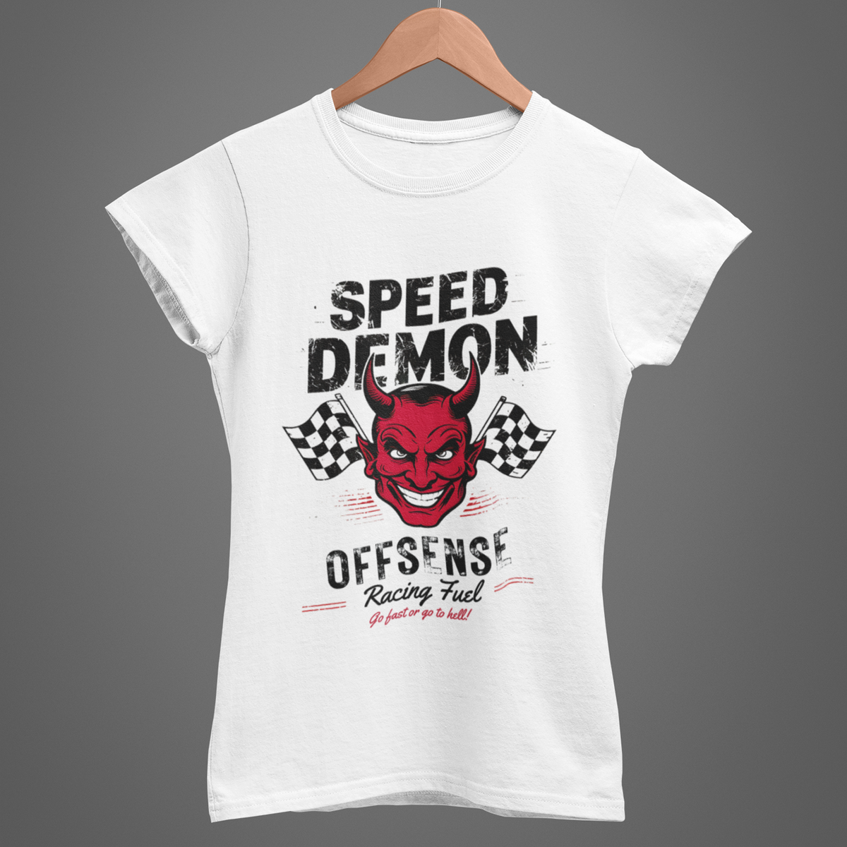 Nome do produto: Camiseta Baby Long Speed Demon