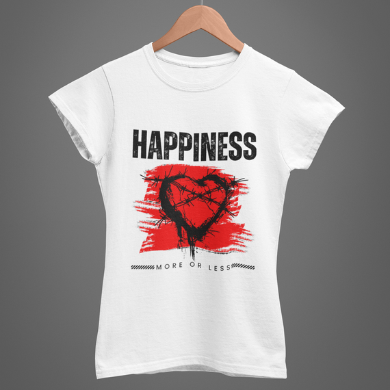 Camiseta Baby Long Happiness