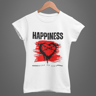 Nome do produtoCamiseta Baby Long Happiness