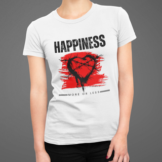 Nome do produtoCamiseta Baby Long Happiness