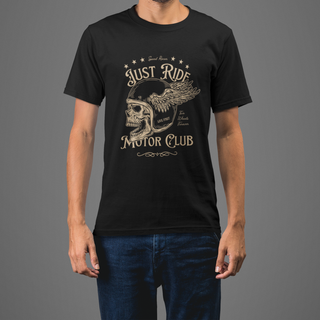 Nome do produtoCamiseta Just Ride Motor Club