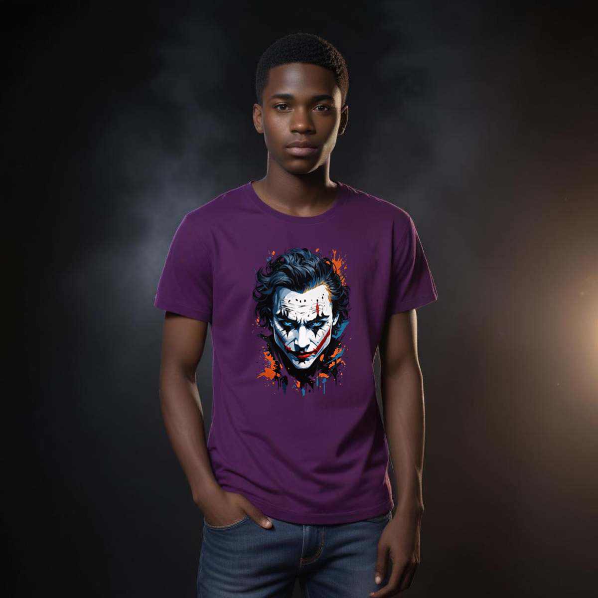 Nome do produto: Sorriso do Caos: Estilo Coringa (T-Shirt Classic)