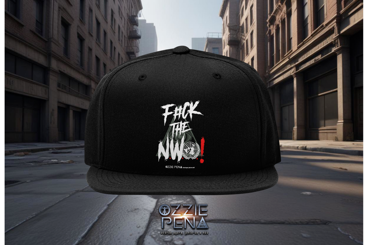 Nome do produto: Boné - F#ck the New World Order - Ozzie Pena