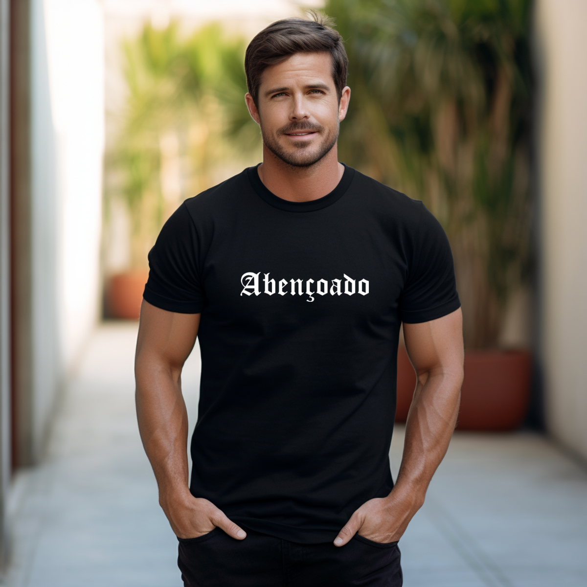 Nome do produto: CAMISA QUALITY | ABENÇOADO