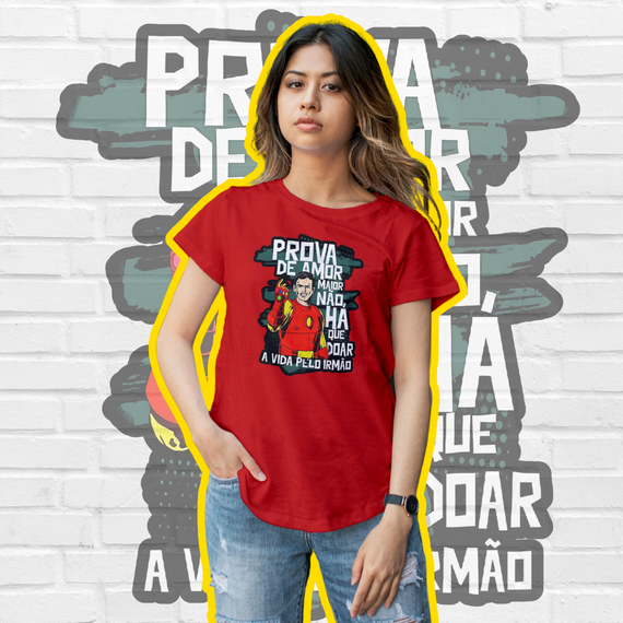 T-Shirt Prova de amor maior não há