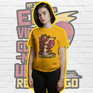 T-Shirt Ele virá como um relâmpago