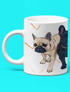 Nome do produtoCaneca Branca - Bulldog Squad