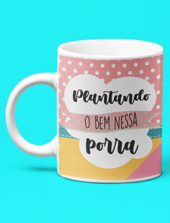 Nome do produtoCaneca Branca - Plantando o Bem