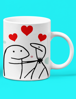 Nome do produtoCaneca Branca - Sufocando de Amor