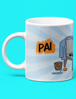 Nome do produtoCaneca Branca - Pai Super Herói